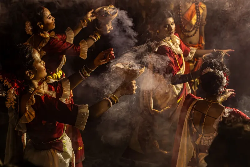 Sacred Floors and Fragrant Air: Inside the Sensory World of America's Indian Classical Dance Studios